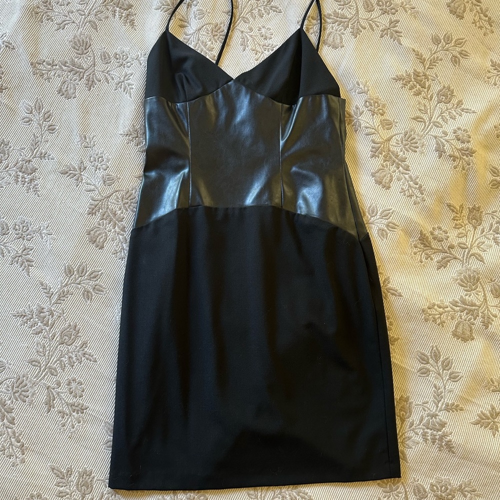 Hugo Buscati Black Mini Dress